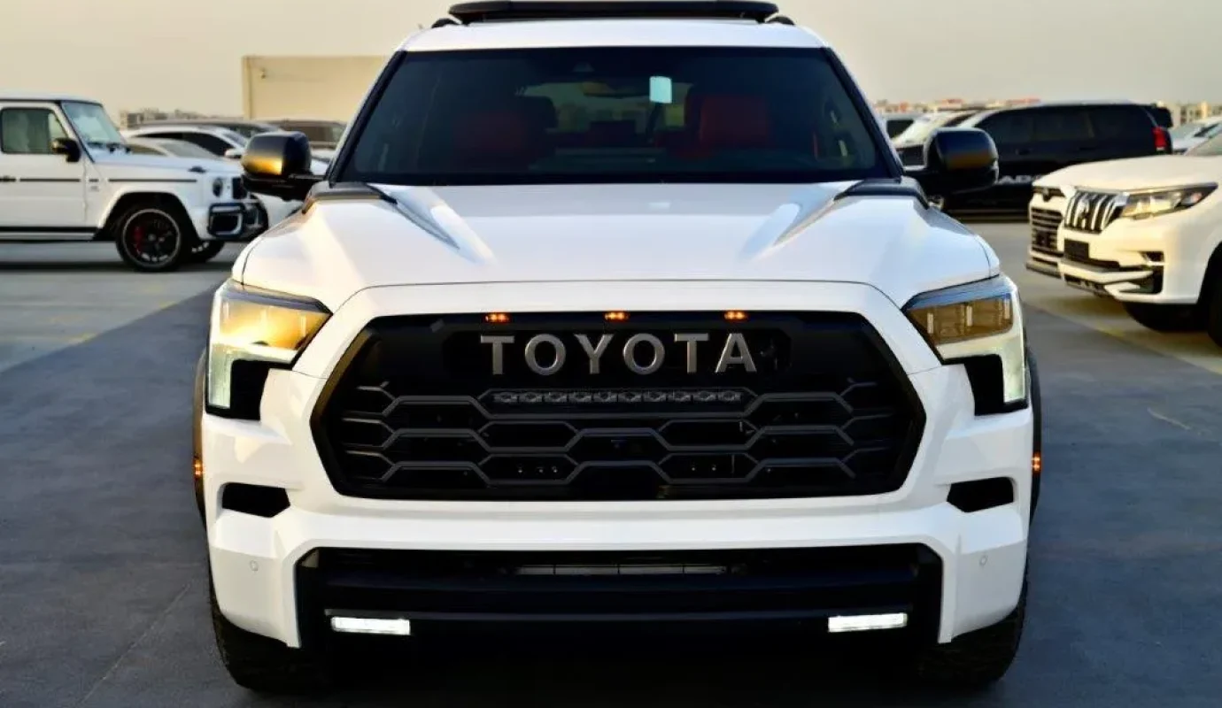 2025 TOYOTA SEQUOIA TRD PRO HYBRID V6 3.4L TURBO 4WD 7-SEATER AUTOMATIC