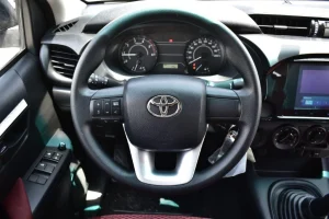 Toyota Hilux Double Cab interior steering wheel