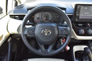 Toyota Corolla XLI interior